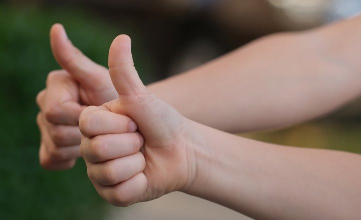Thumbs up