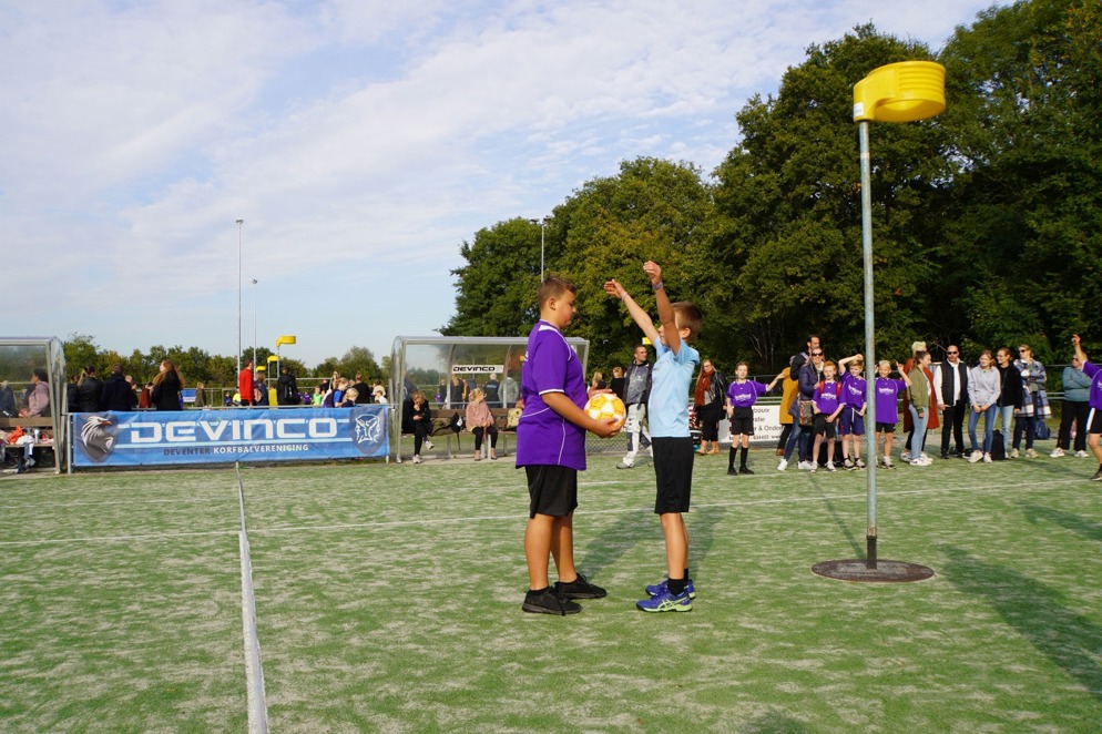 School korfbaltoernooi Deventer